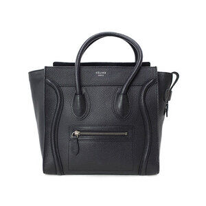 Celine Shopper Tote Luggage Logo Handbag